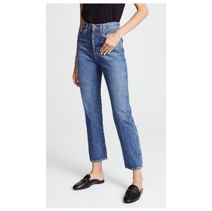 AGOLDE cropped straight leg jeans